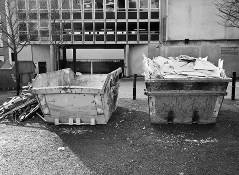 Recycling bins for waste segregation