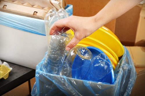 Commercial garbage removal system